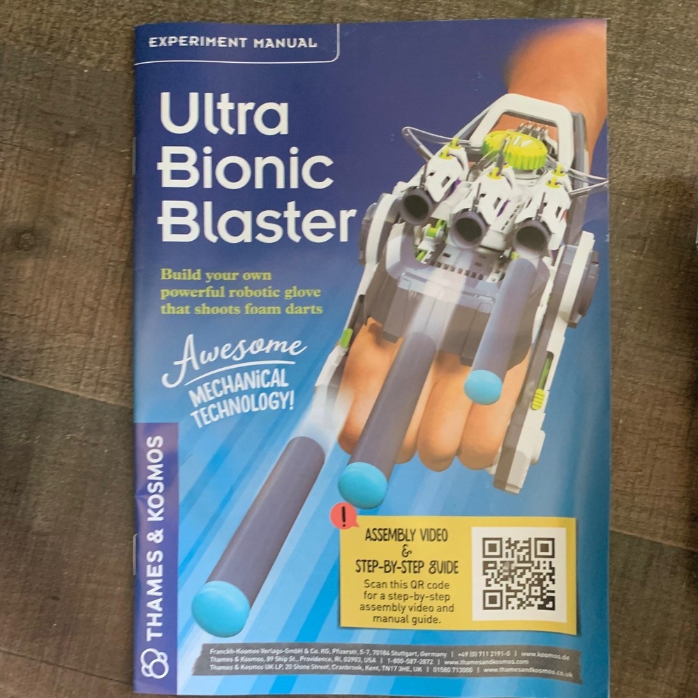 Thames & Kosmos Ultra Bionic Blaster STEM Experiment Kit Mechanical Toy